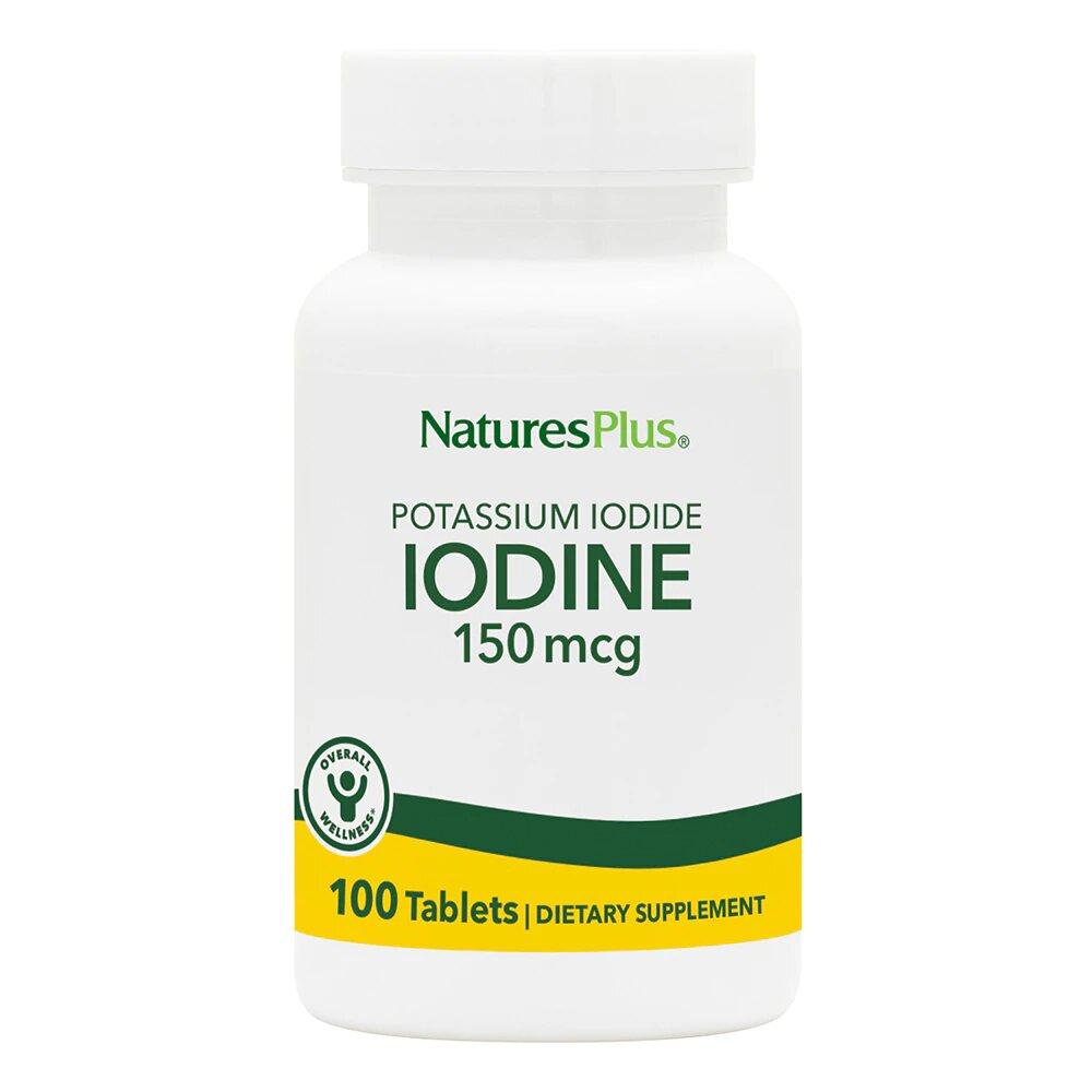 Kelp Icelandic Natural Iodine 150 Mcg 100 comprimidos Nature's Plus