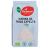 Harina de Espelta Blanca Bio El Granero 1kg