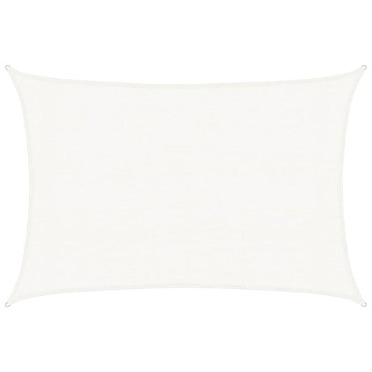 Vidaxl Toldo De Vela Blanco Hdpe 160 G/m² 3x4,5 M_0