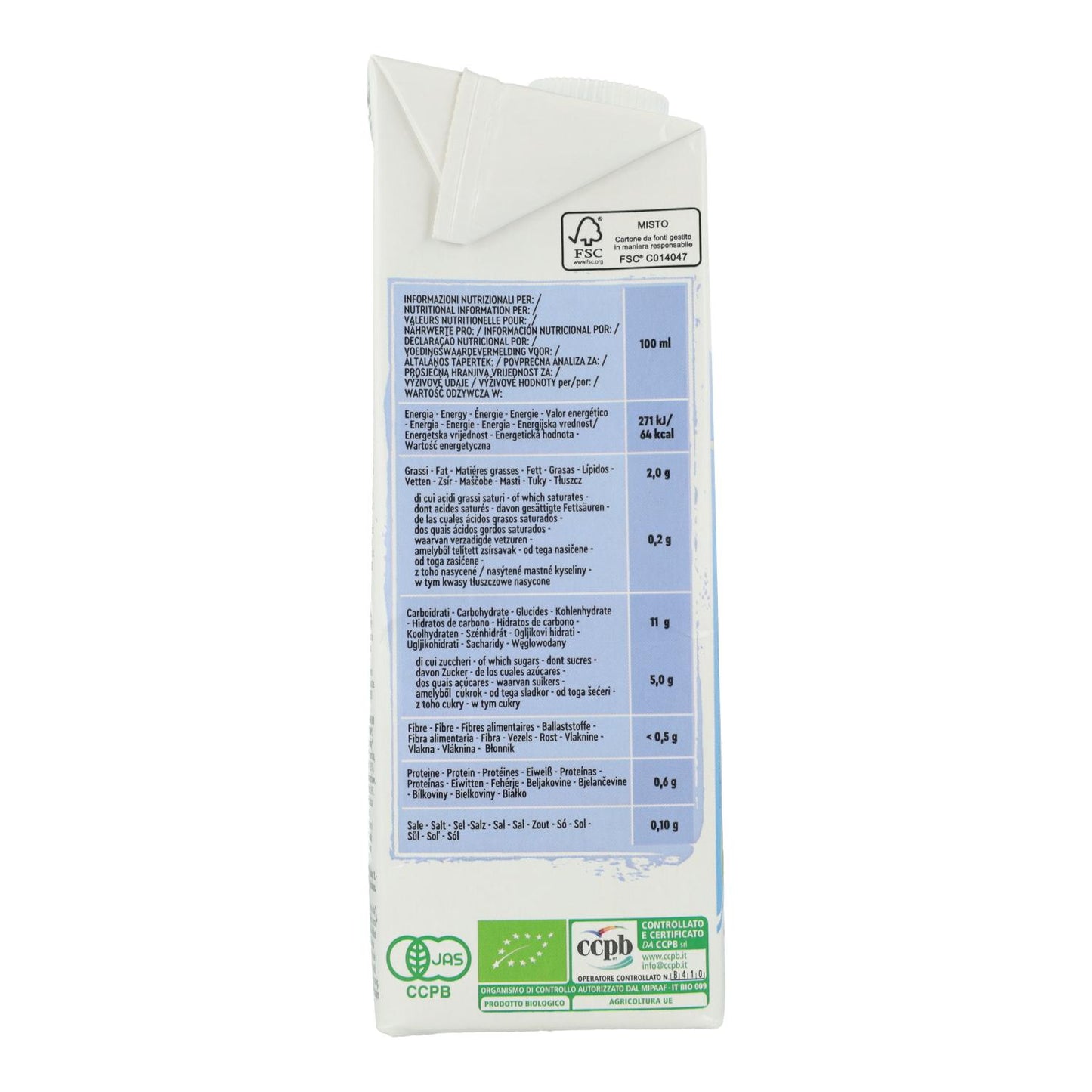 Bebida de Arroz y Almendras Vitariz 1 L