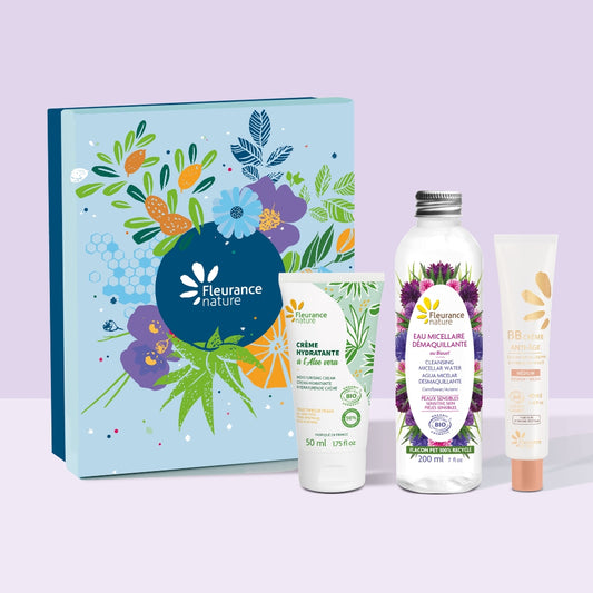 Cofre Ritual De Belleza Facial (bb Crema 40ml - Agua Micelar Aciano 200ml - Crema Hidratante Aloe Vera 50ml)_0