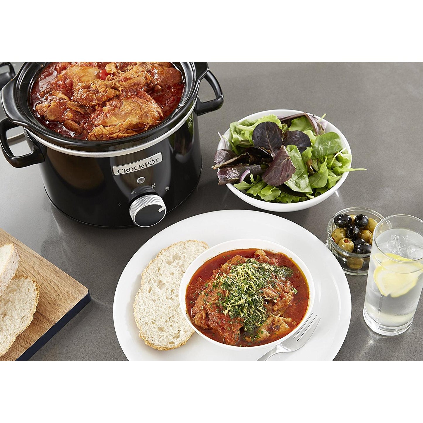 Crockpot olla cocción lenta CSC046X, 2.4 L