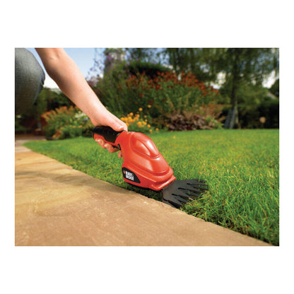 Black & Decker Gsl200 Tijera De Césped Inalámbrica 8 Cm Negro, Naranja Litio 3,6 V_1