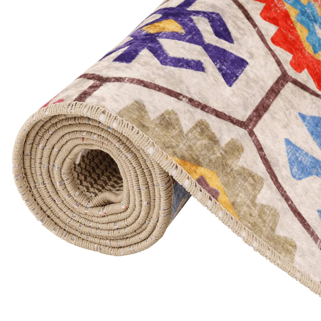 Alfombra Lavable Antideslizante Multicolor 120x180 Cm / Vetonek_1