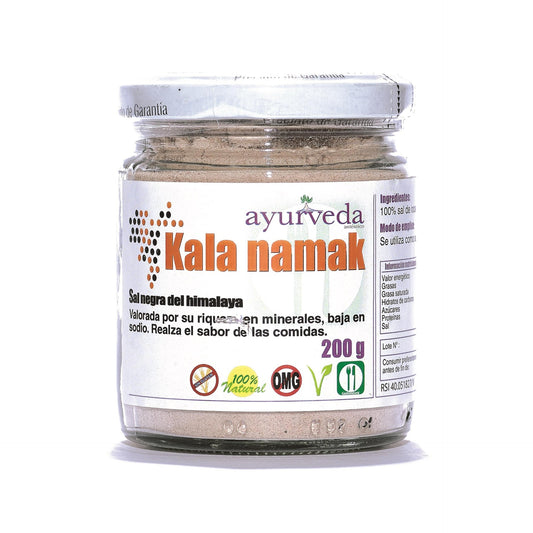 Kala Namak (Sal Negra Del Himalaya) Ayurveda 200 Gr