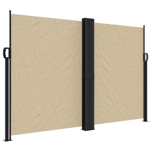 Vidaxl Toldo Lateral Retráctil Beige 160x1200 Cm_0