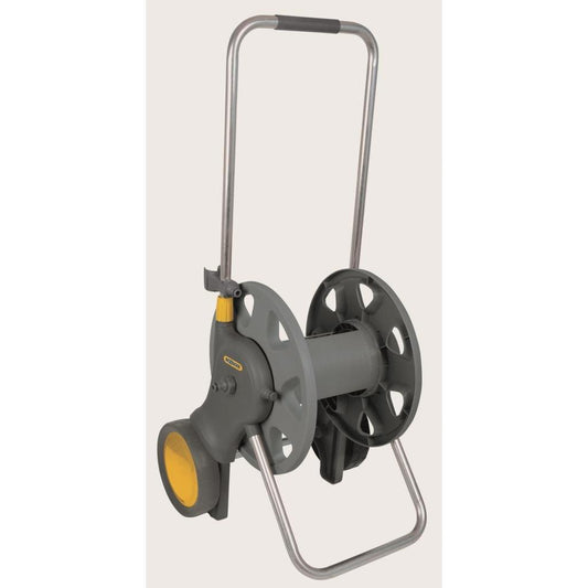 Carro ensamblado para manguera de 60 m metálico