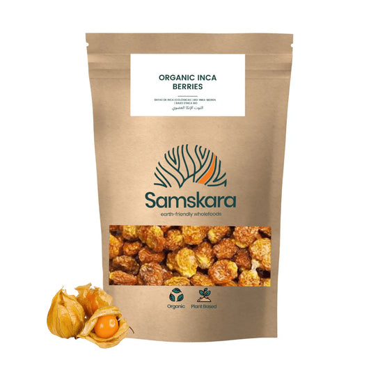 Bayas De Inca Bio - 500g | Fruta Deshidratada Ecológica, Snack Vegano Natural Sin Azúcares Añadidos, Sin Gluten_0