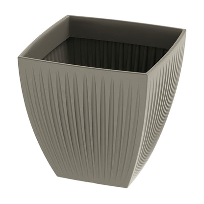 Maceta Latia Square Midl Ø48x48 Mocca_0