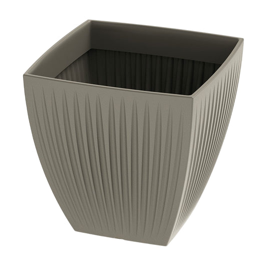 Maceta Latia Square Midl Ø48x48 Mocca