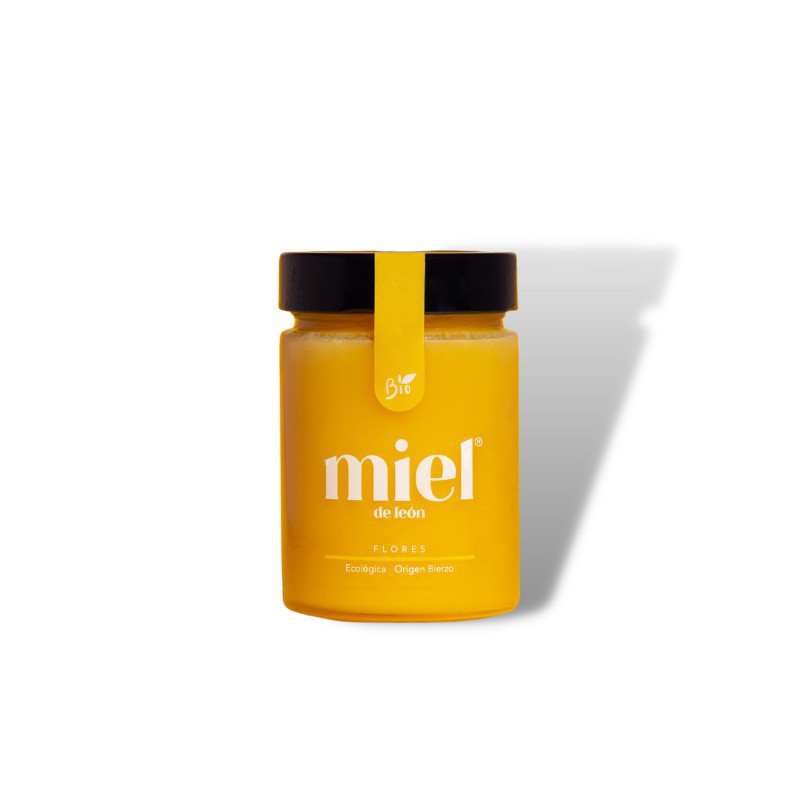 Miel De Flores Ecológica Bio 450g Miel De Leon