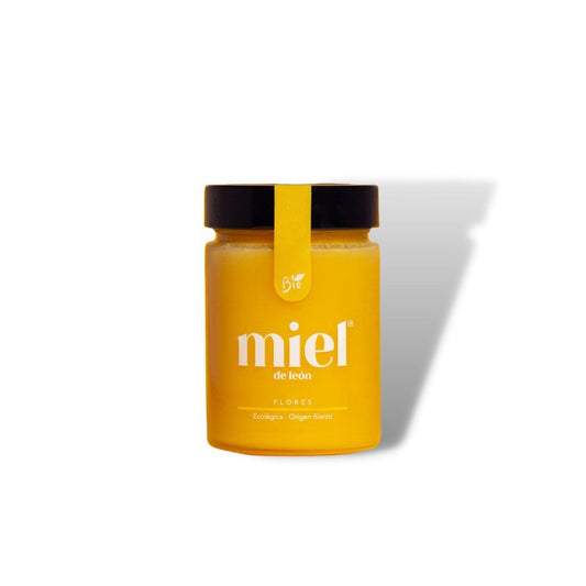 Miel De Flores Ecológica Bio 450g Miel De Leon_0