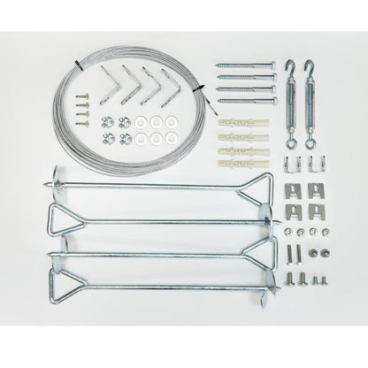 Kit de anclaje para invernaderos