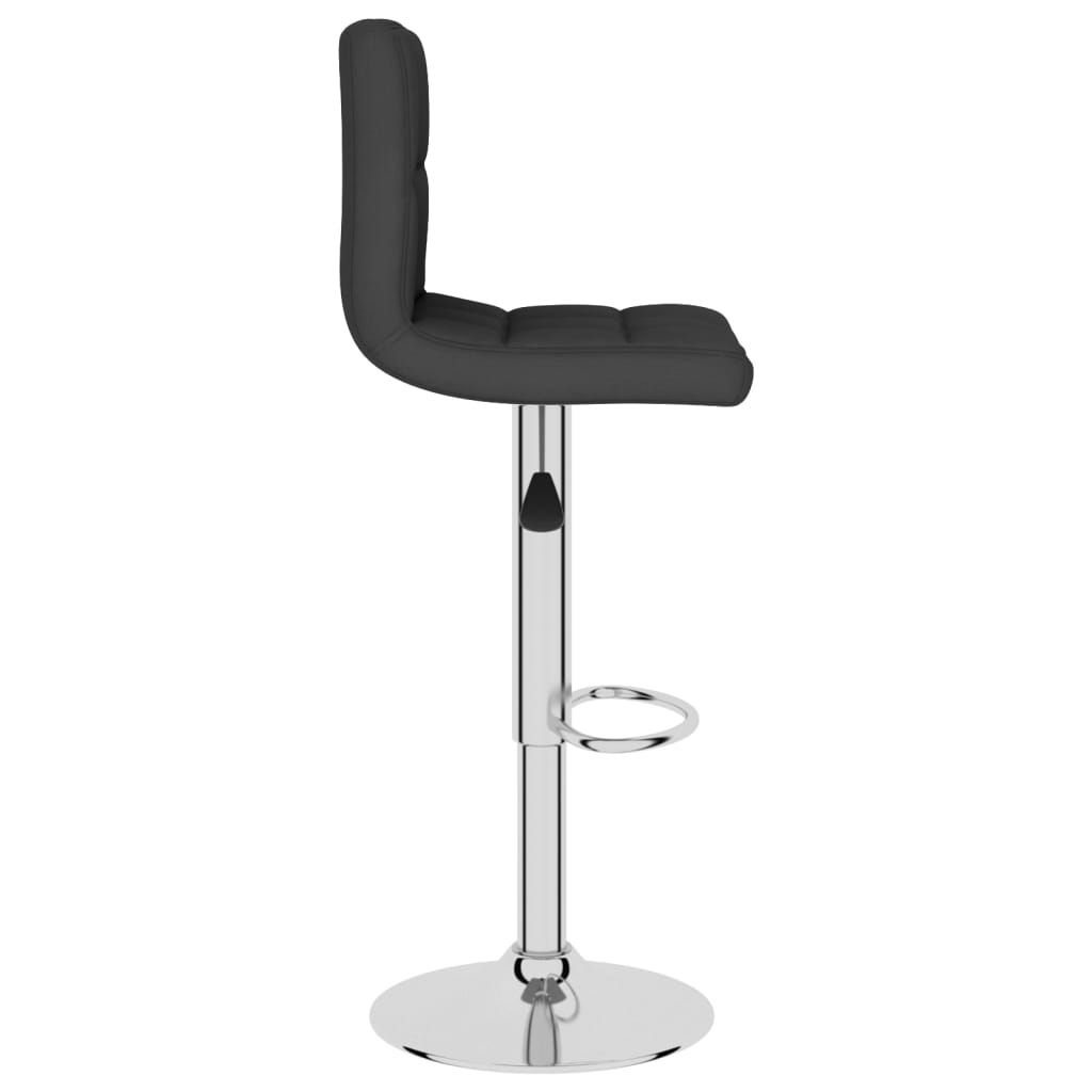 Taburete De Cocina De Tela Negro_2
