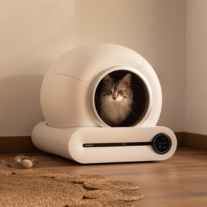 Arenero Gatos Autolimpiable Pumba 8500 Cleankitty Smart Control Por Wifi Y Pantalla Seguro Con Sensor De Infrarrojos 65l_2