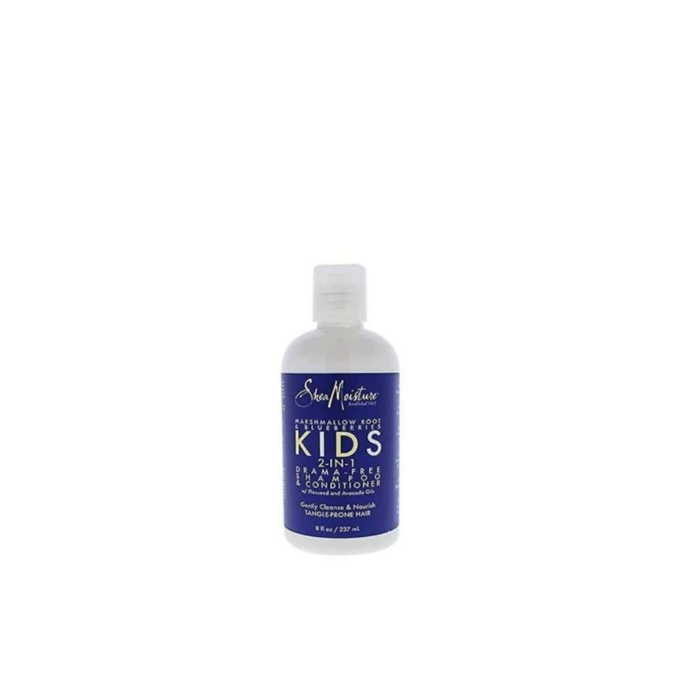 Shampoo 2-en-1 Raíz De Malvavisco Y Arándanos Shea Moisture Niños 237ml_0