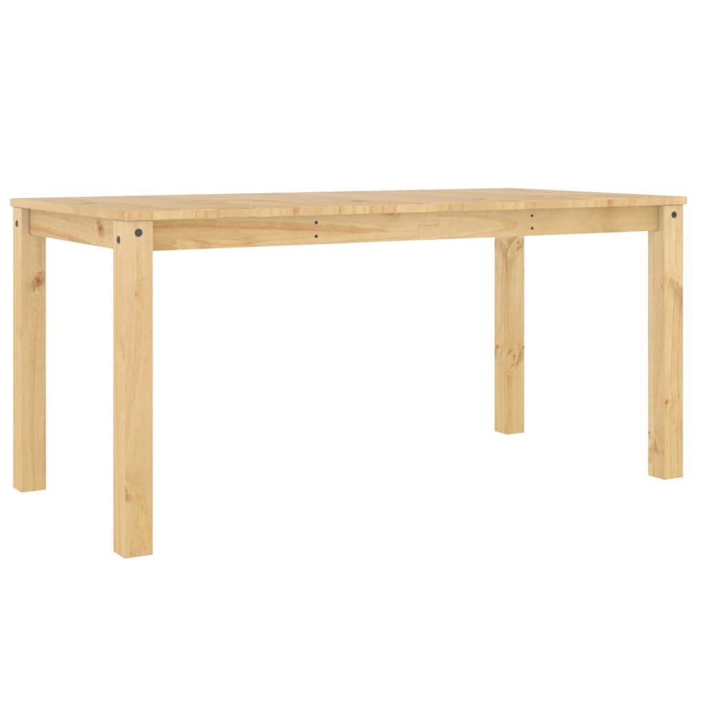 Mesa De Comedor Panama Madera Maciza De Pino 160x80x75 Cm_4
