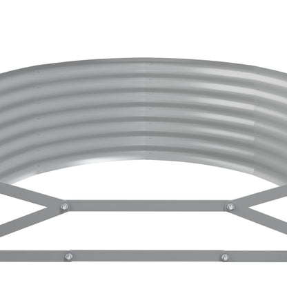 Jardinera Arriate Acero Galvanizado Marrón 507x100x36cm_4