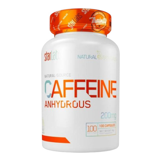 Caffeine Anhydrous 200 Mg 100 Caps_0