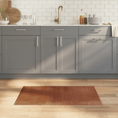 Vidaxl Alfombra Rectangular Bambú Marrón 60x100 Cm_1