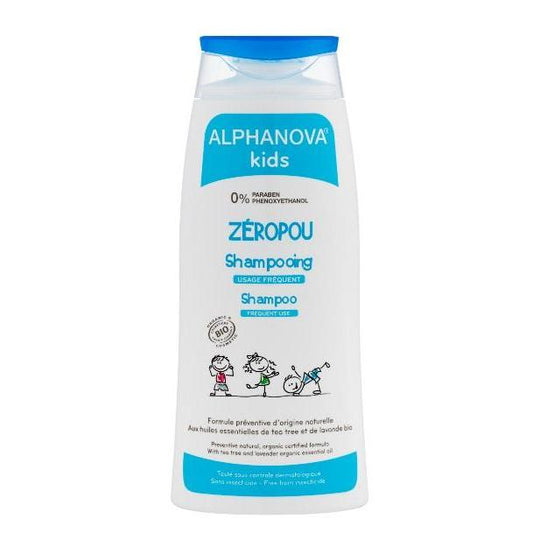 Champú Anti-Piojos BIO Zeropou Alphanova 200 ml