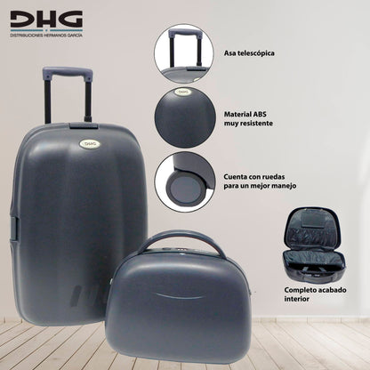 Set Trolley + Neceser city Plates: Diseño Moderno Y Protección Para El Viajero Urbano