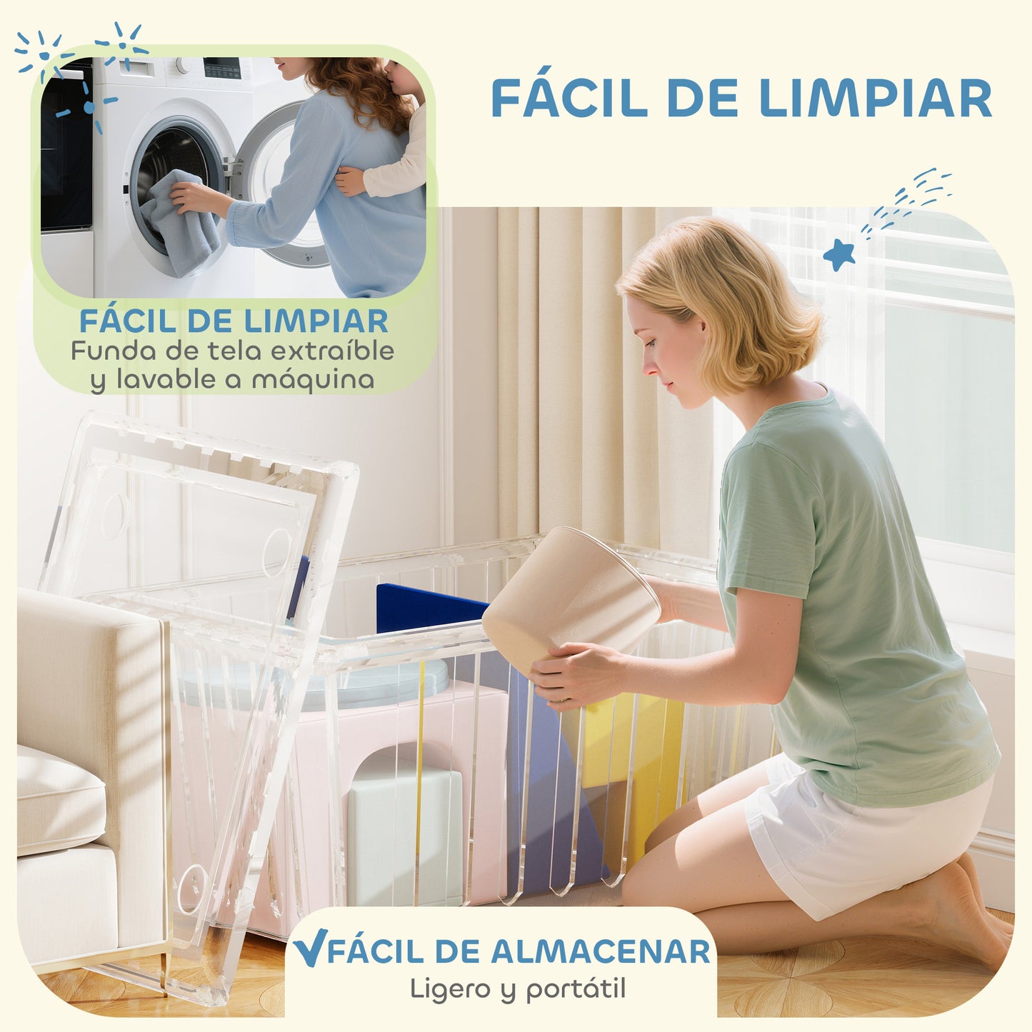 Aiyaplay Juego De 8 Bloques De Espuma Para Niños_4