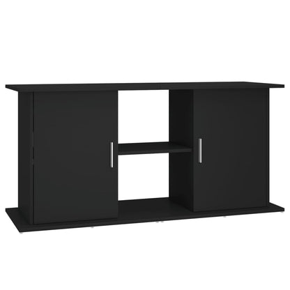 Vidaxl Soporte Para Acuario Madera De Ingeniería Negro 121x41x58 Cm_0