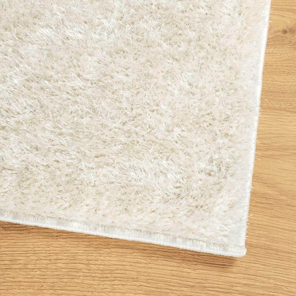 Vidaxl Alfombra Pelo Largo Aspecto Brillante Istan Crema 240x340 Cm_3