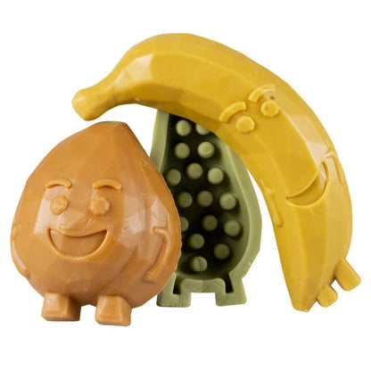 Garden Bites Fruity Friends Snack para perros L 3 uds Duvo