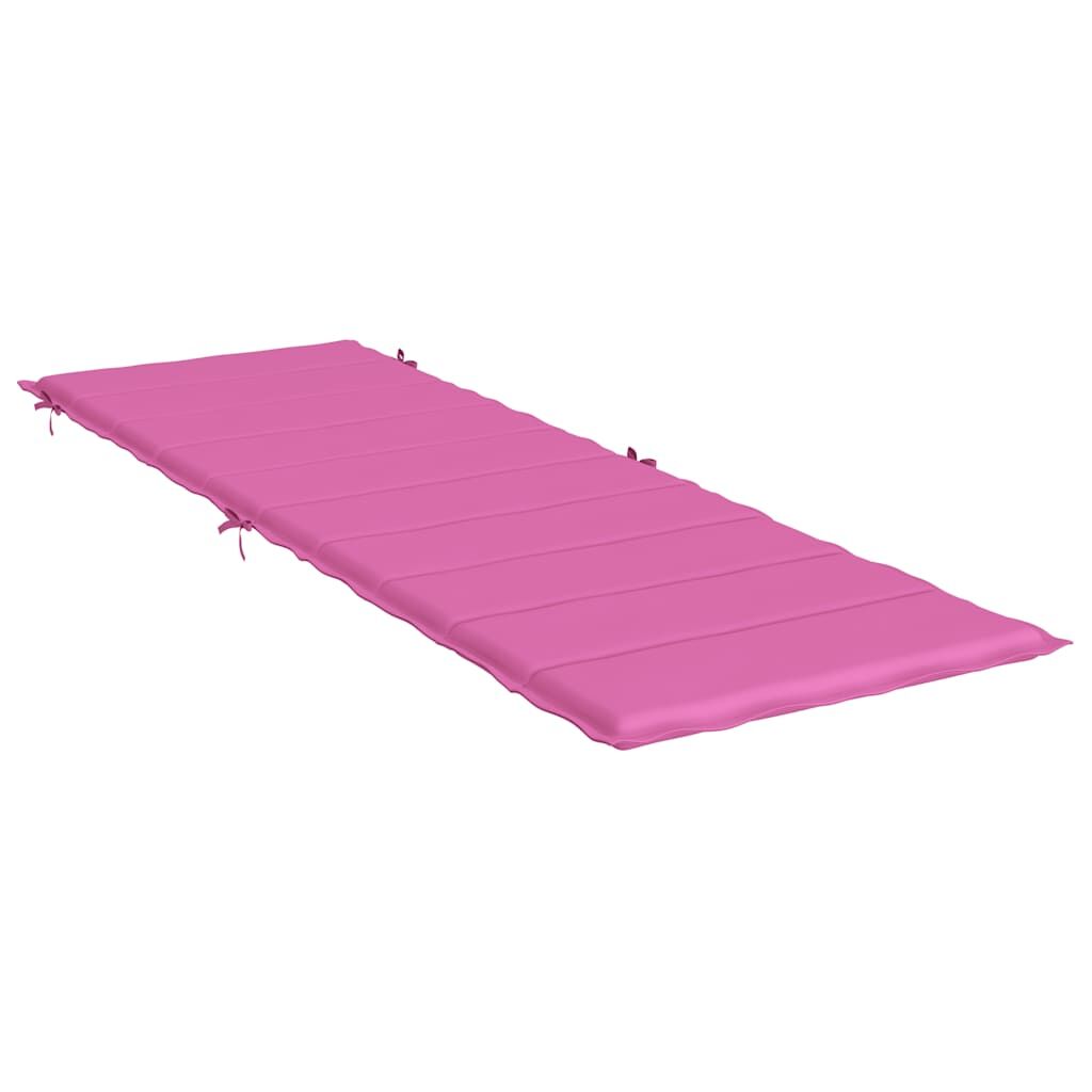 Vidaxl Cojín De Tumbona Tela Oxford Rosa_3