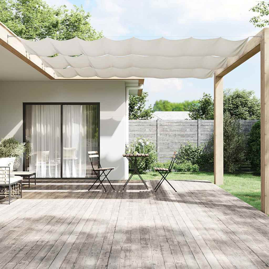 Vidaxl Toldo Vertical Blanco 180x1000 Cm Tela Oxford_1