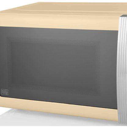 Microondas Retro Digital 20l, 5 Niveles De Potencia, Función Descongelación Temporizador 60 Min Swan Sm22030cneu Crema