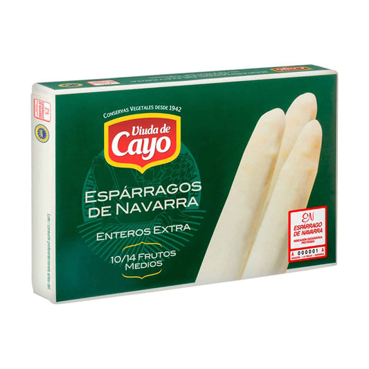 Espárrago Blanco 10/14 Frutos D.o.p. Navarra – Viuda De Cayo (212)_0