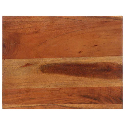 Mesa Auxiliar Madera Maciza Acacia 37x29x40 Cm_2