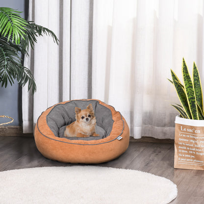 Pawhut Cama Para Perros Y Gatos Cojín Suave Para Mascotas Pequeños 59x59x30 Cm_1