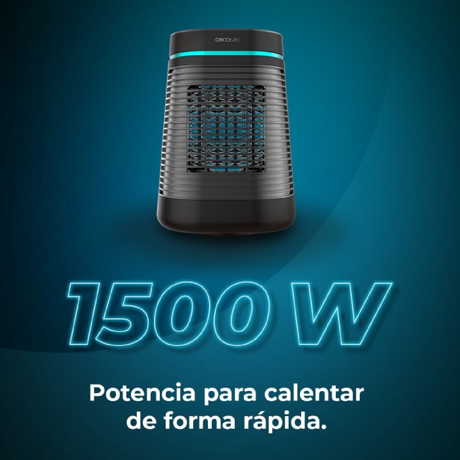 Cecotec Calefactor Cerámico De Sobremesa Readywarm 1550 Max Ceramic Rotate Black_4