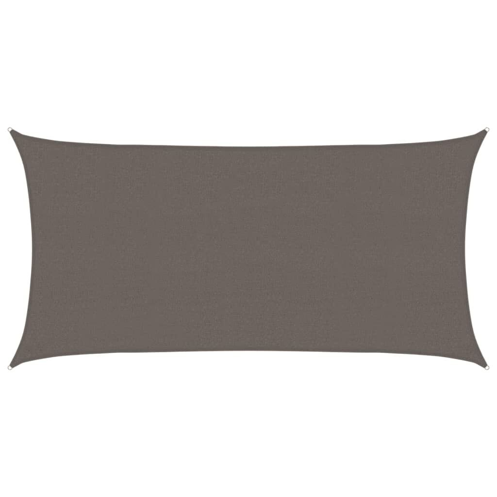 Vidaxl Toldo De Vela Gris Antracita Hdpe 160 G/m² 2,5x5 M_0