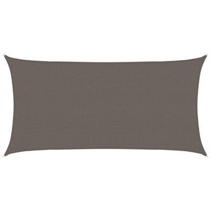 Vidaxl Toldo De Vela Gris Antracita Hdpe 160 G/m² 2,5x5 M_0