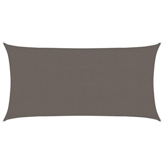 Vidaxl Toldo De Vela Gris Antracita Hdpe 160 G/m² 2,5x5 M_0