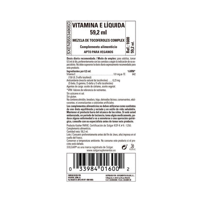 Vitamina E líquida, 59.2 ml