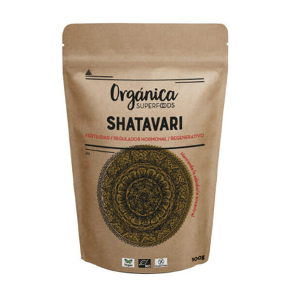 Shatavari En Polvo Raw Sin Gluten Bio 100g_0