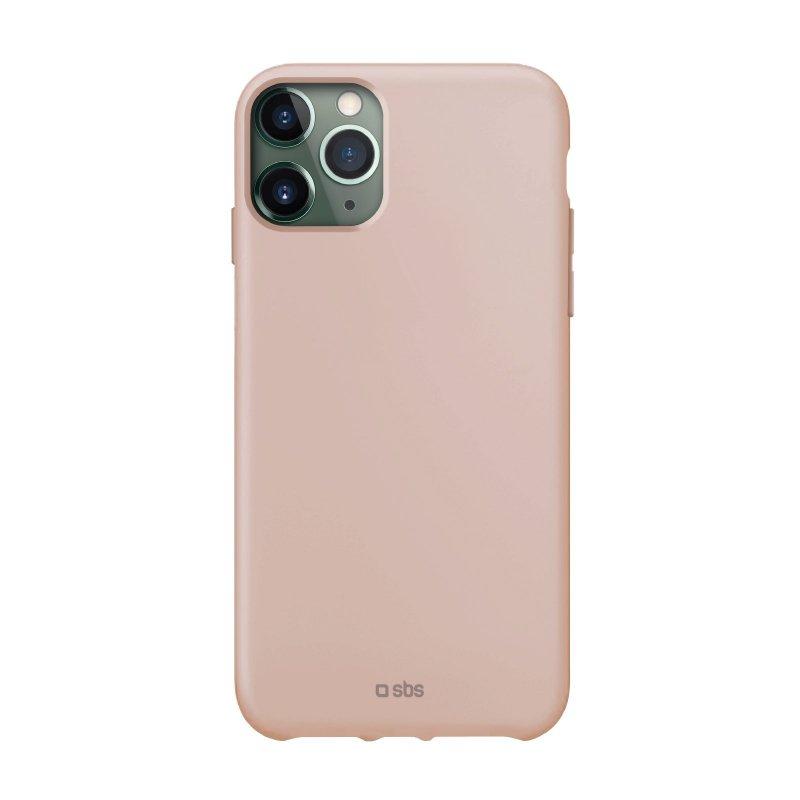Funda de plástico reciclado para iPhone 11 Pro Max Rosa SBS