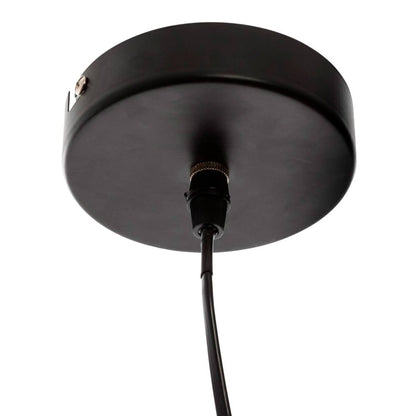 Well Home Lámpara De Suspensión 'alara' Metal Negro Ø69,5x17,5cm_4