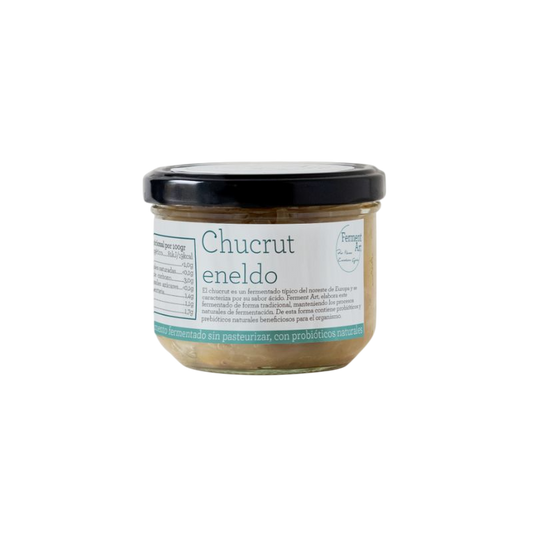 Chucrut De Eneldo Eco Sin Pasteurizar Ferment Art 200 Gr_0