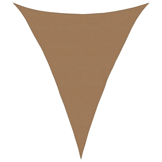Toldo De Vela Gris Taupe Hdpe 160 G/m² 5x7x7 M_0