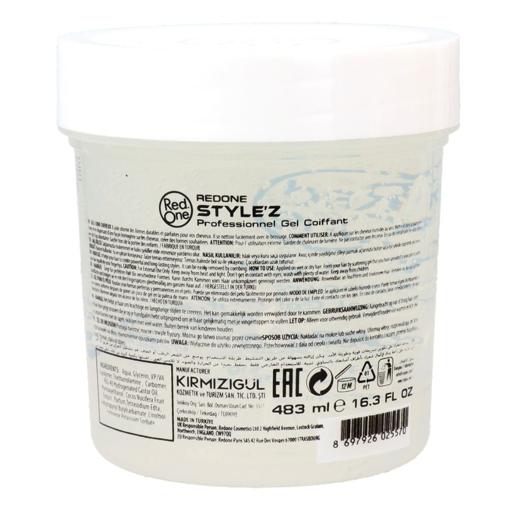 Red One Style'z Hair Gel Coconut Oil 483ml_2