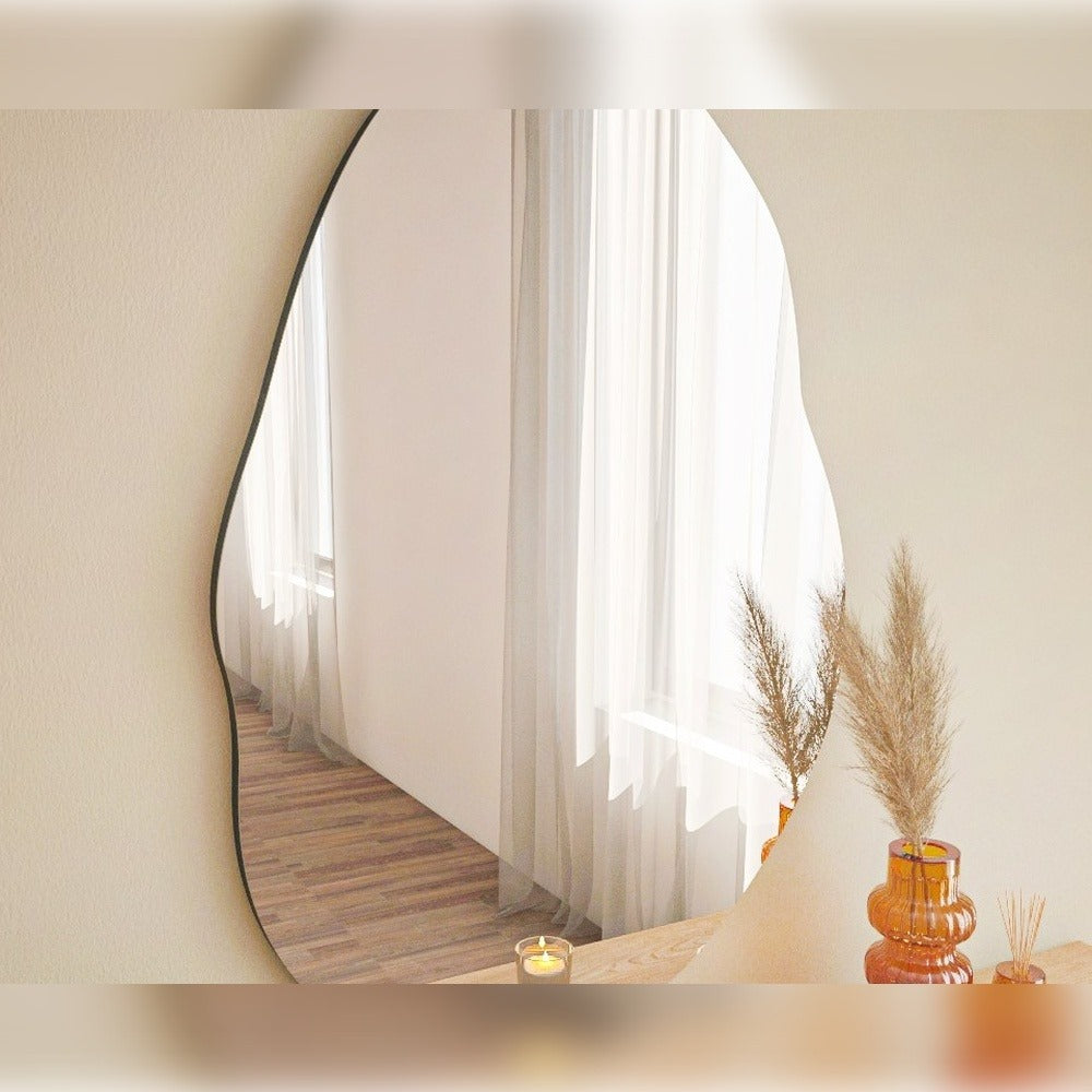 Espejo Decorativo De Baño Forma De Nube_5