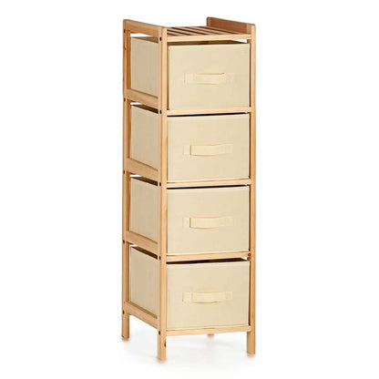 Mueble 4 Cajones Color Crema - Colección Kipit_0