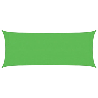 Vidaxl Toldo De Vela Hdpe Verde Claro 160 G/m² 2x5 M_0